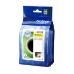 Brother LC3233Y cartucho de tinta amarillo, original, rendimiento estándar SKU LC3233Y