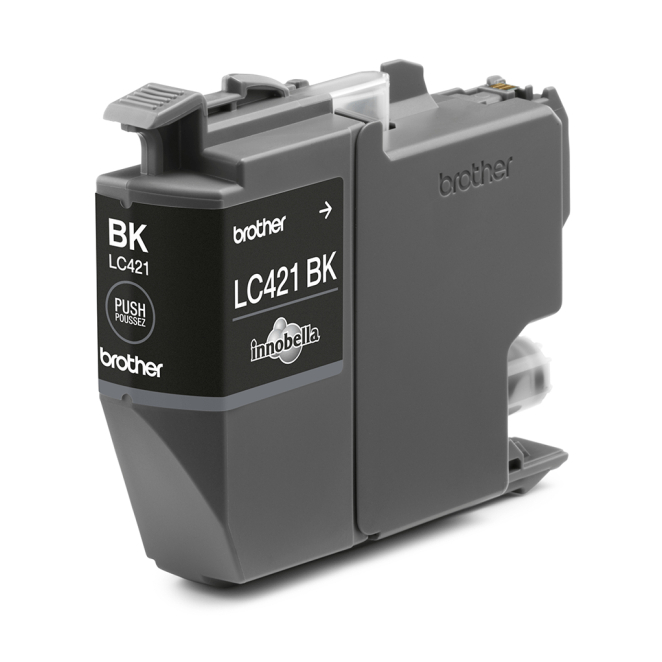 Brother LC421BK cartucho de tinta 1 pieza(s) Original Negro 4 Brother LC421BK fácil de instalar en impresoras Brother
