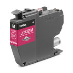 Imagen del cartucho de tinta Brother LC422M original en color magenta, compatible con varias impresoras Brother. SKU: LC422M.
