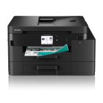 Imagen de la impresora multifunción Brother MFC-J4550DW con inyección de tinta, resolución de 1200x4800 DPI y conectividad Wifi. SKU: MFCJ4550DWRE1