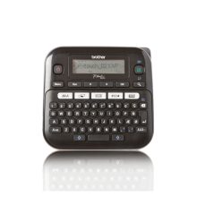 Brother PT-D210VP impresora de etiquetas con transferencia térmica, resolución de 180 x 180 DPI, velocidad de 20 mm/s y teclado QWERTY. SKU: PTD210VPYJ1