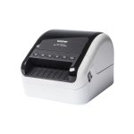 Brother QL-1110NWB impresora de etiquetas térmica directa con resolución 300 x 300 DPI, velocidad 110 mm/s, conectividad inalámbrica y alámbrica, Ethernet, WiFi y Bluetooth. SKU: QL1110NWBCZX1