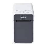 Brother TD-2135NWB impresora de etiquetas térmica directa, resolución de 300 x 300 DPI, velocidad de 152,4 mm/s, conectividad alámbrica por Ethernet y Bluetooth. SKU: TD2135NWBXX1