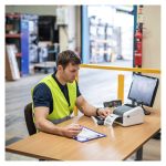 Brother TD-4410D impresora de etiquetas Térmica directa con resolución de 203 x 203 DPI y velocidad de 203 mm/s, SKU TD4410DXX1