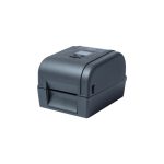 Imagen de la impresora de etiquetas Brother TD4650TNWB, que ofrece resolución de 203 x 203 DPI y velocidad de impresión de 203,2 mm/s. Cuenta con conexión Ethernet, Wifi y Bluetooth. SKU: TD4650TNWBZ1.