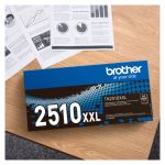 Brother TN-2510XL cartucho de tóner negro original, alta capacidad, SKU TN2510XL