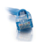 C2G Cable de conexión de red de 1 metro Cat5e sin blindaje con funda UTP, color azul, SKU 83161