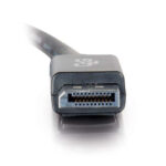 C2G Cable adaptador DisplayPort macho a DVI-D Single Link macho de 2 metros, color negro, SKU 84329