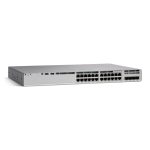 Cisco C9200-24PB-A switch gestionado L3 Gigabit Ethernet con capacidad PoE en color gris. SKU C9200-24PB-A
