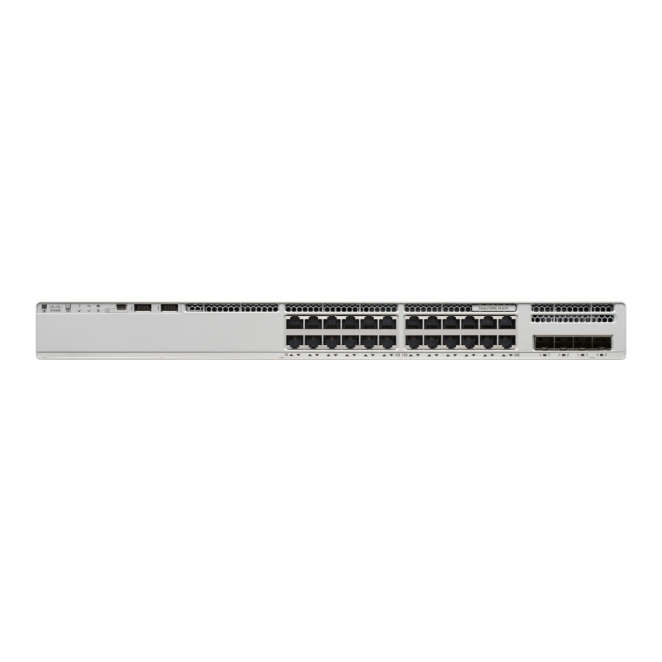 Cisco Switch Gestionado L3 Gigabit PoE Gris Cisco C9200-24PB-A switch gestionado L3 Gigabit Ethernet con capacidad PoE en color gris. SKU C9200-24PB-A
