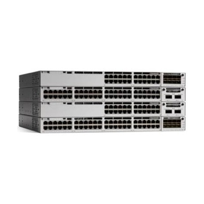 Cisco Catalyst 9300 Switch Gestionado 48 Puertos L2/L3 Gigabit Ethernet Cisco Catalyst 9300 con 48 puertos, gestión L2/L3 y Gigabit Ethernet 10/100/1000 gris SKU C9300L-48T-4G-A