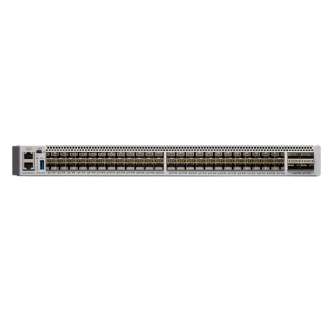 Cisco Catalyst Switch Gestionado L2/L3 1U 48 Puertos Cisco Catalyst C9500-48Y4C-E, switch gestionado L2/L3, 1U, color gris, con 48 puertos y SKU C9500-48Y4C-E