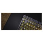 Teclado para juegos Corsair K70 MAX, conexión USB, layout en inglés de EE. UU., color negro, con iluminación RGB, SKU CH-910961G-NA