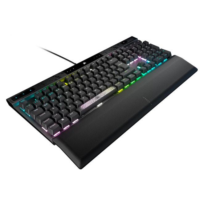 Corsair K70 MAX teclado Juego USB Inglés de EE. UU. Negro 4 Corsair K70 MAX teclado con reposamuñecas