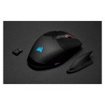 Corsair DARK CORE RGB SE ratón para juegos de mano derecha RF Wireless, Bluetooth y USB Type-A, óptico, 18000 DPI, SKU CH-9315511-EU