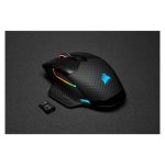 Corsair DARK CORE RGB SE ratón para juegos de mano derecha RF Wireless, Bluetooth y USB Type-A, óptico, 18000 DPI, SKU CH-9315511-EU