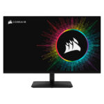 Imagen de la pantalla Corsair Xeneon 32UHD144-A, una pantalla para PC de 32 pulgadas con resolución 3840x2160 píxeles en 4K Ultra HD, color negro. SKU: CM-9020006-PE