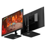 Imagen de la pantalla Corsair Xeneon 32UHD144-A, una pantalla para PC de 32 pulgadas con resolución 3840x2160 píxeles en 4K Ultra HD, color negro. SKU: CM-9020006-PE