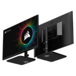 Imagen de la pantalla Corsair Xeneon 32UHD144-A, una pantalla para PC de 32 pulgadas con resolución 3840x2160 píxeles en 4K Ultra HD, color negro. SKU: CM-9020006-PE