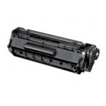 Vista del Canon FX10 cartucho de tóner negro original de una pieza, SKU 0263B002, destacando su alto rendimiento para impresoras Canon