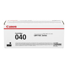Canon 040 cartucho de tóner original negro para impresoras, SKU 0460C001. Ideal para impresiones de alta calidad en negro.