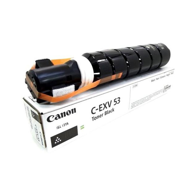 Canon cartucho de tóner original negro C-EXV53 alta calidad Cartucho de tóner negro original Canon C-EXV53, 1 pieza, SKU 0473C002, alta calidad para impresoras Canon