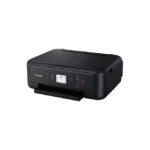 Impresora Canon PIXMA TS5150 con tecnología de inyección de tinta, resolución de 4800 x 1200 DPI, compatible con formatos A4 y conexión Wifi. SKU: 2228C006