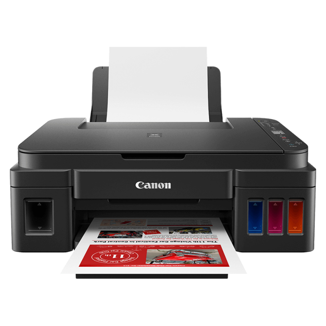Canon PIXMA G3410 Impresora de inyección de tinta con WiFi y alta resolución Impresora Canon PIXMA G3410 de inyección de tinta, A4, 4800 x 1200 DPI, 8,8 ppm, con conexión WiFi, SKU 2315C009