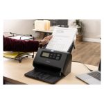 Escáner Canon imageFORMULA DR-M260 con alimentador de hojas, resolución 600 x 600 DPI, tamaño A4, en color negro. SKU: 2405C003