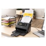 Escáner Canon imageFORMULA DR-M260 con alimentador de hojas, resolución 600 x 600 DPI, tamaño A4, en color negro. SKU: 2405C003