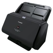 Escáner Canon imageFORMULA DR-M260 con alimentador de hojas, resolución 600 x 600 DPI, tamaño A4, en color negro. SKU: 2405C003