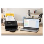 Escáner Canon imageFORMULA DR-M260 con alimentador de hojas, resolución 600 x 600 DPI, tamaño A4, en color negro. SKU: 2405C003