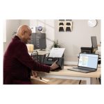 Escáner Canon imageFORMULA DR-M260 con alimentador de hojas, resolución 600 x 600 DPI, tamaño A4, en color negro. SKU: 2405C003