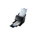 Vista frontal del escáner Canon imageFORMULA DR-C230, modelo A4 con resolución de 600 x 600 DPI, color negro, SKU 2646C003