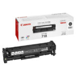 Canon CRG-718 Bk cartucho de tóner original negro, ideal para impresoras Canon con SKU 2662B002
