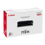 Cartucho de tóner negro Canon CRG 719H BK, original, alta capacidad, una pieza. SKU 3480B002