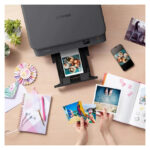 Impresora Canon PIXMA TS5350i de inyección de tinta con resolución de 4800 x 1200 DPI, tamaño A4 y conectividad wifi, SKU 4462C086