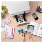 Impresora Canon PIXMA TS5351i de inyección de tinta, tamaño A4, con resolución de 4800 x 1200 DPI y conectividad Wifi. SKU 4462C106