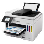 Impresora Canon MAXIFY GX7040, formato A4, resolución 600 x 1200 DPI, conectividad Wifi, SKU 4471C009