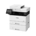 Canon i-SENSYS MF453DW laser printer, 1200 x 1200 DPI, prints 38 pages per minute, A4 size, WiFi enabled, SKU 5161C007