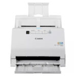Escáner Canon RS40 alimentado con hojas, resolución de 600 x 600 DPI, color blanco, SKU 5209C003
