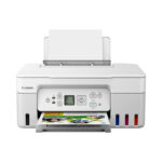 Imagen de la impresora Canon PIXMA G3571, impresión en A4 con resolución 4800 x 1200 DPI y conectividad WiFi. SKU 5805C026