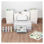 Imagen de la impresora Canon PIXMA G3571, impresión en A4 con resolución 4800 x 1200 DPI y conectividad WiFi. SKU 5805C026