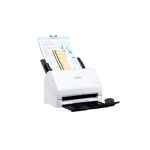 Canon imageFORMULA R30 escáner alimentado por hojas, con resolución de 600 x 600 DPI, tamaño A4 en color blanco. SKU: 6051C003