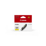 Cartucho de tinta original Canon amarillo, modelo 6121C001, alta calidad para impresiones nítidas y vívidas