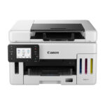 Imagen de la impresora Canon MAXIFY GX6550 para papel A4, resolución 600 x 1200 DPI, con conectividad Wifi. SKU: 6351C006
