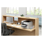 Imagen de la impresora Canon MAXIFY GX 7150, modelo de inyección de tinta A4, resolución 600 x 1200 DPI, con conectividad Wifi. SKU 6880C006.