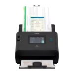 Canon DR-S350NW escáner con alimentador automático de documentos (ADF), resolución de 600 x 600 DPI para tamaño A4 y color negro, SKU 6897C003