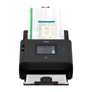 Canon DR-S350NW escáner con alimentador automático de documentos (ADF), resolución de 600 x 600 DPI para tamaño A4 y color negro, SKU 6897C003