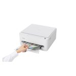 Impresora Canon PIXMA TS4150i de inyección de tinta, compatible con papel A4, resolución de 1200 x 1200 DPI y conectividad WiFi, SKU 7181C006